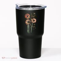 Spring Dandelion Floral Art Tumbler thumb 0