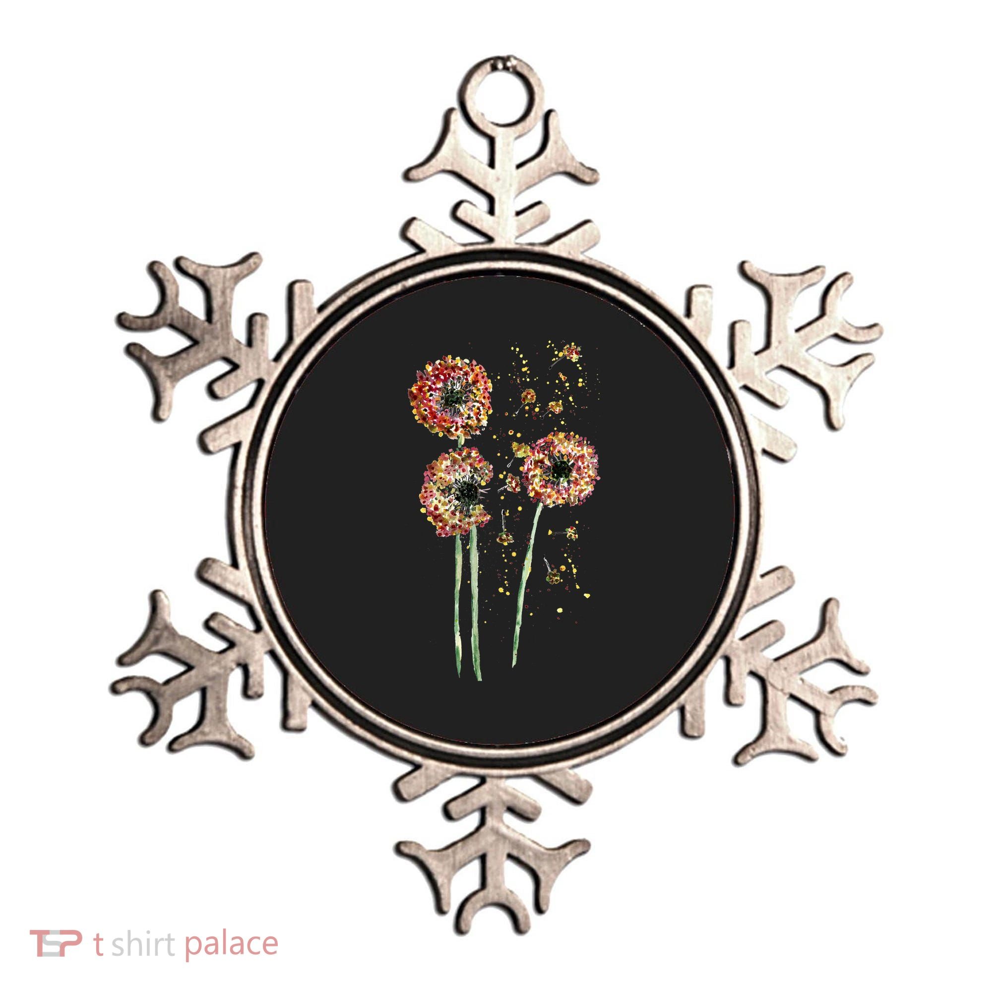 Spring Dandelion Floral Art Ornament