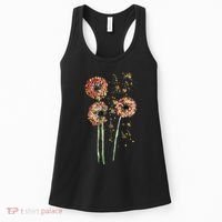 Spring Dandelion Floral Art Women's Tank Top thumb 0