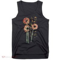 Spring Dandelion Floral Art Tank Top thumb 0