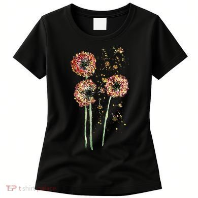 Spring Dandelion Floral Art Women's T-Shirt