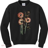 Spring Dandelion Floral Art Kids Sweatshirt thumb 0