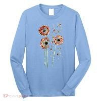 Spring Dandelion Floral Art Long Sleeve Shirt thumb 0