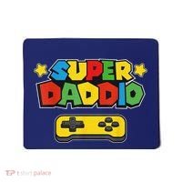 Super Daddio Gamer Dad Fathers Day Gift Papa Gift From Son Daughter Grandkids Mousepad thumb 0