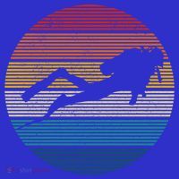 Scuba Diving Great Gift Vintage Retro Ocean Scuba Diver Gift Cute Gift T-Shirt thumb 7