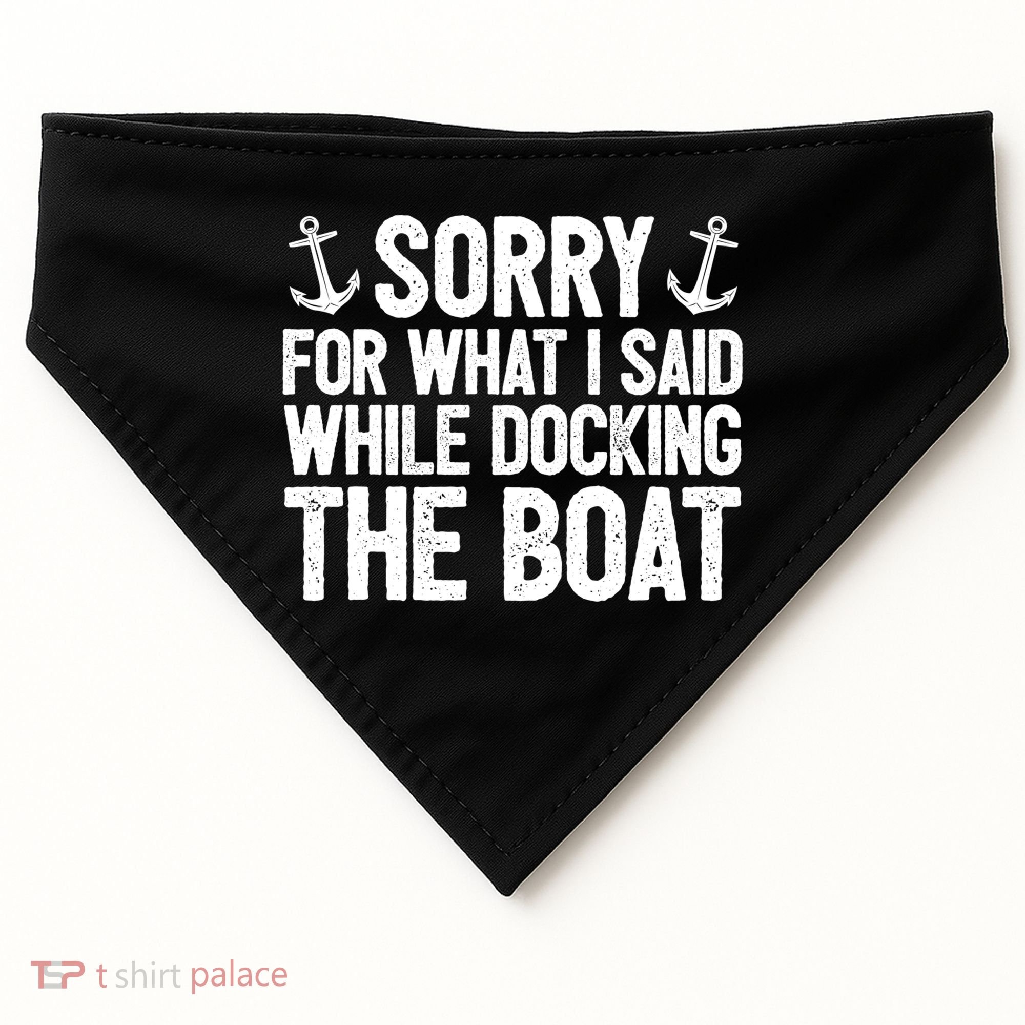 Sailing Dad Gift Sailer Father Sailboat Gift Boating Great Gift USA-Made Doggie Bandana