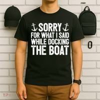 Sailing Dad Gift Sailer Father Sailboat Gift Boating Great Gift T-Shirt thumb 6