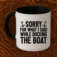 Sailing Dad Gift Sailer Father Sailboat Gift Boating Great Gift Coffee Mug thumb 2
