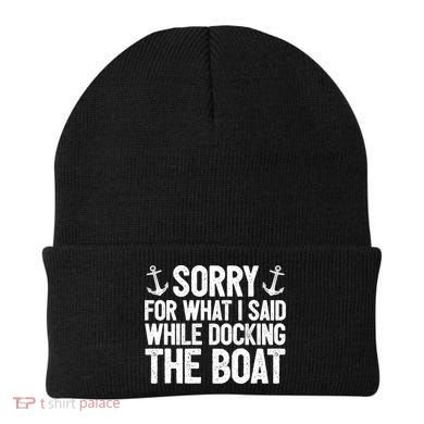 Sailing Dad Gift Sailer Father Sailboat Gift Boating Great Gift Beanie