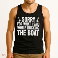 Sailing Dad Gift Sailer Father Sailboat Gift Boating Great Gift Tank Top thumb 3