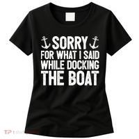 Sailing Dad Gift Sailer Father Sailboat Gift Boating Great Gift Women's T-Shirt thumb 0