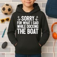 Sailing Dad Gift Sailer Father Sailboat Gift Boating Great Gift Kids Hoodie thumb 2