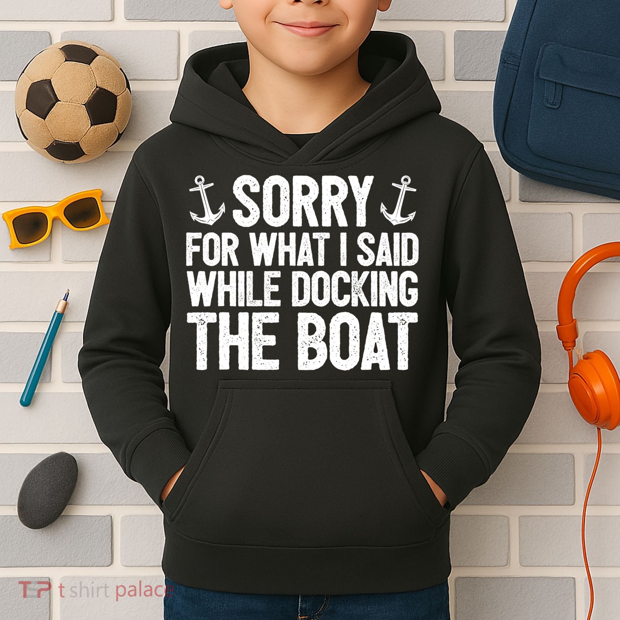 Sailing Dad Gift Sailer Father Sailboat Gift Boating Great Gift Kids Hoodie