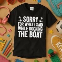 Sailing Dad Gift Sailer Father Sailboat Gift Boating Great Gift Kids T-Shirt thumb 3