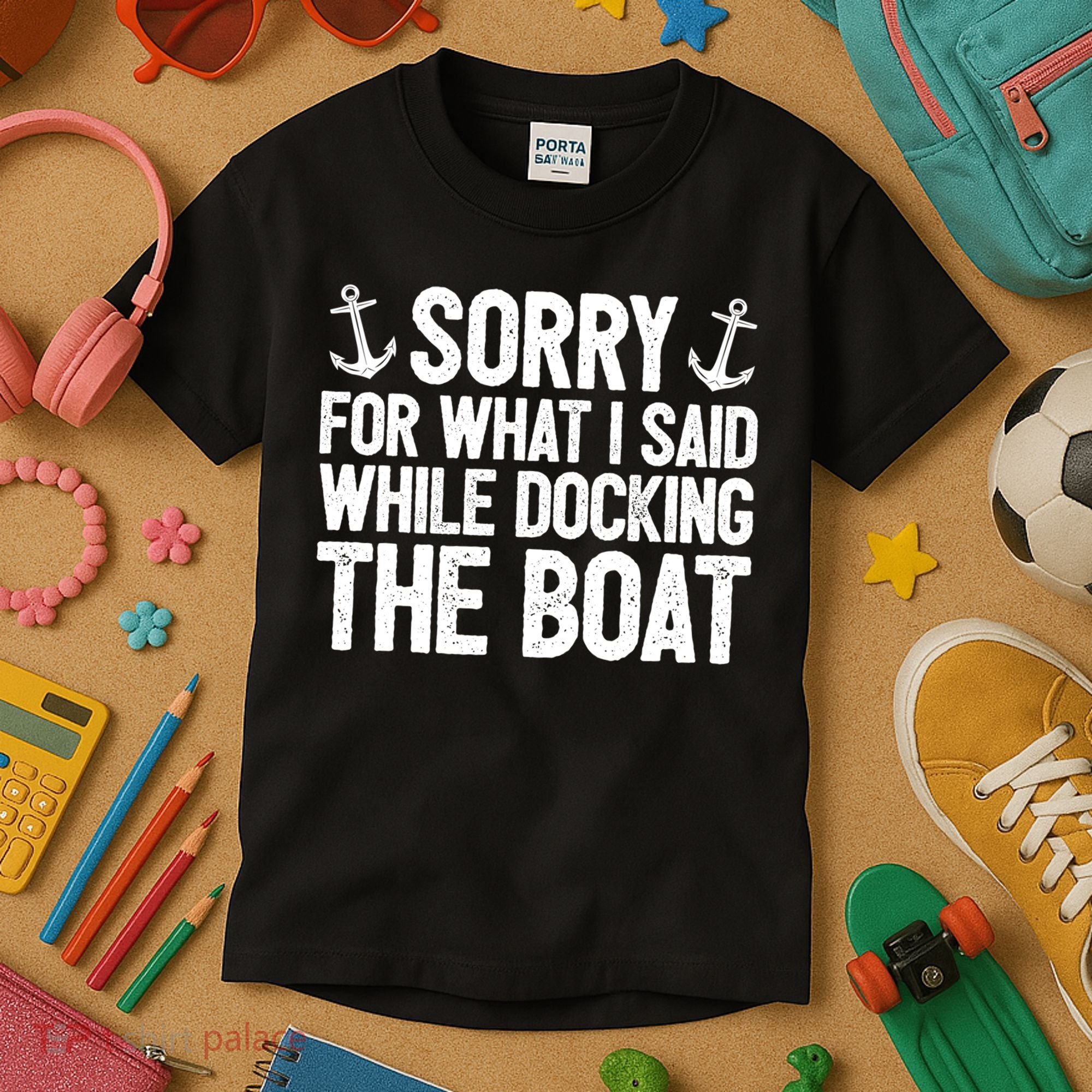 Sailing Dad Gift Sailer Father Sailboat Gift Boating Great Gift Kids T-Shirt