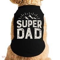 Super Dad Gift For Father's Day Doggie Tank thumb 0