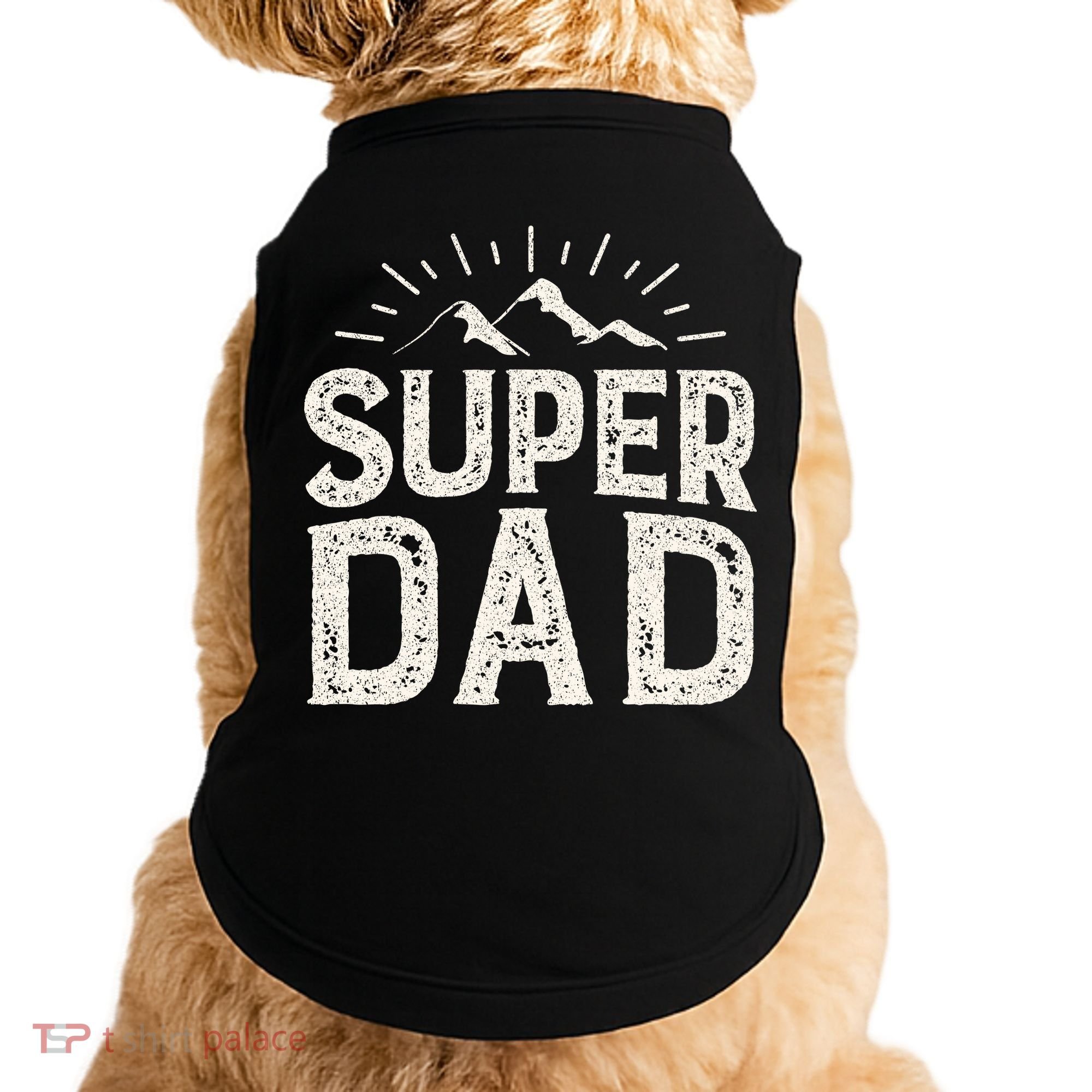 Super Dad Gift For Father's Day Doggie Tank