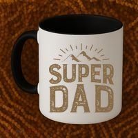 Super Dad Gift For Father's Day Coffee Mug thumb 2