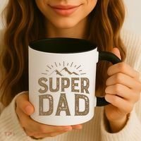 Super Dad Gift For Father's Day Coffee Mug thumb 3