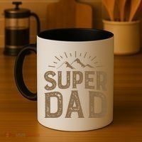 Super Dad Gift For Father's Day Coffee Mug thumb 4