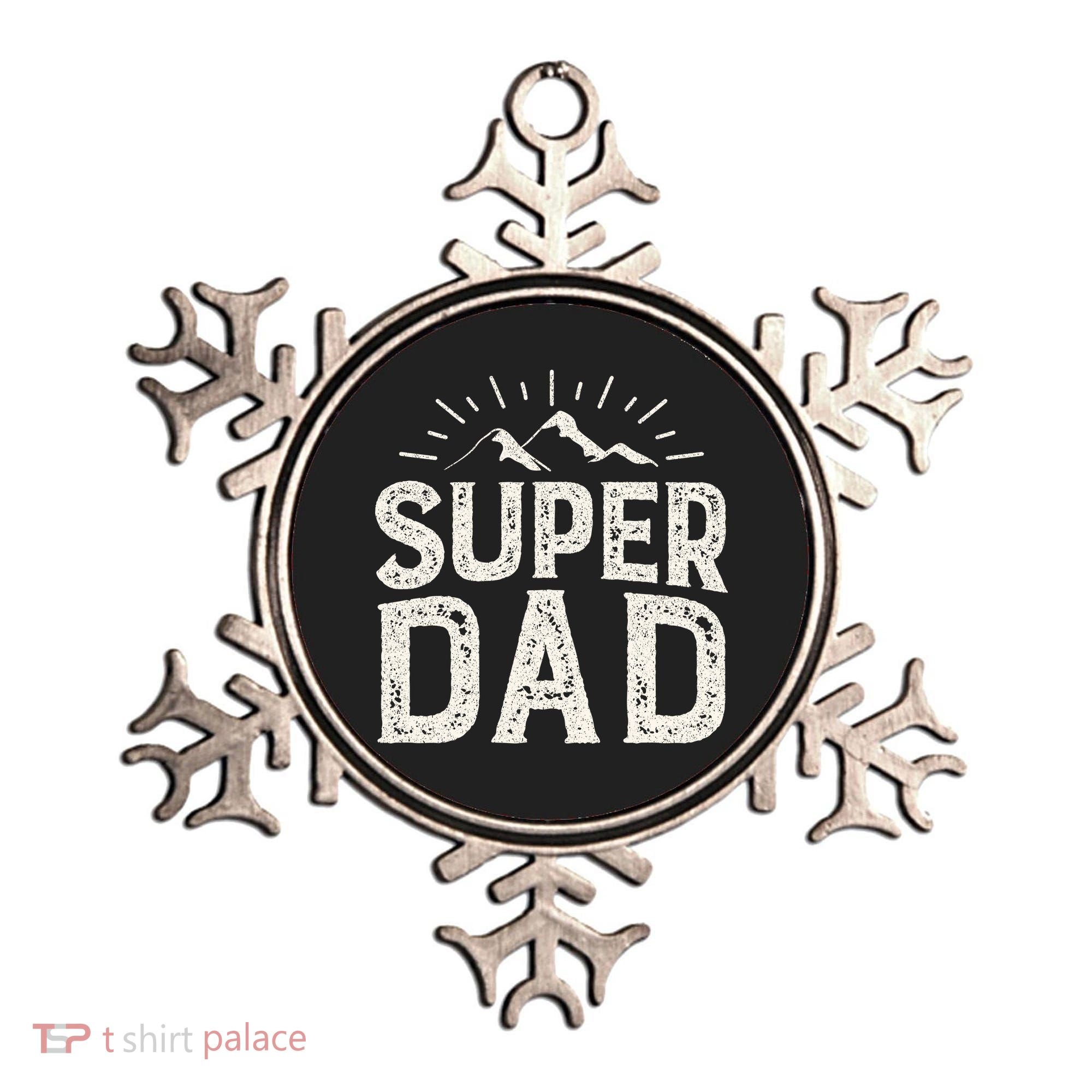 Super Dad Gift For Father's Day Ornament