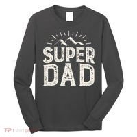 Super Dad Gift For Father's Day Long Sleeve Shirt thumb 0