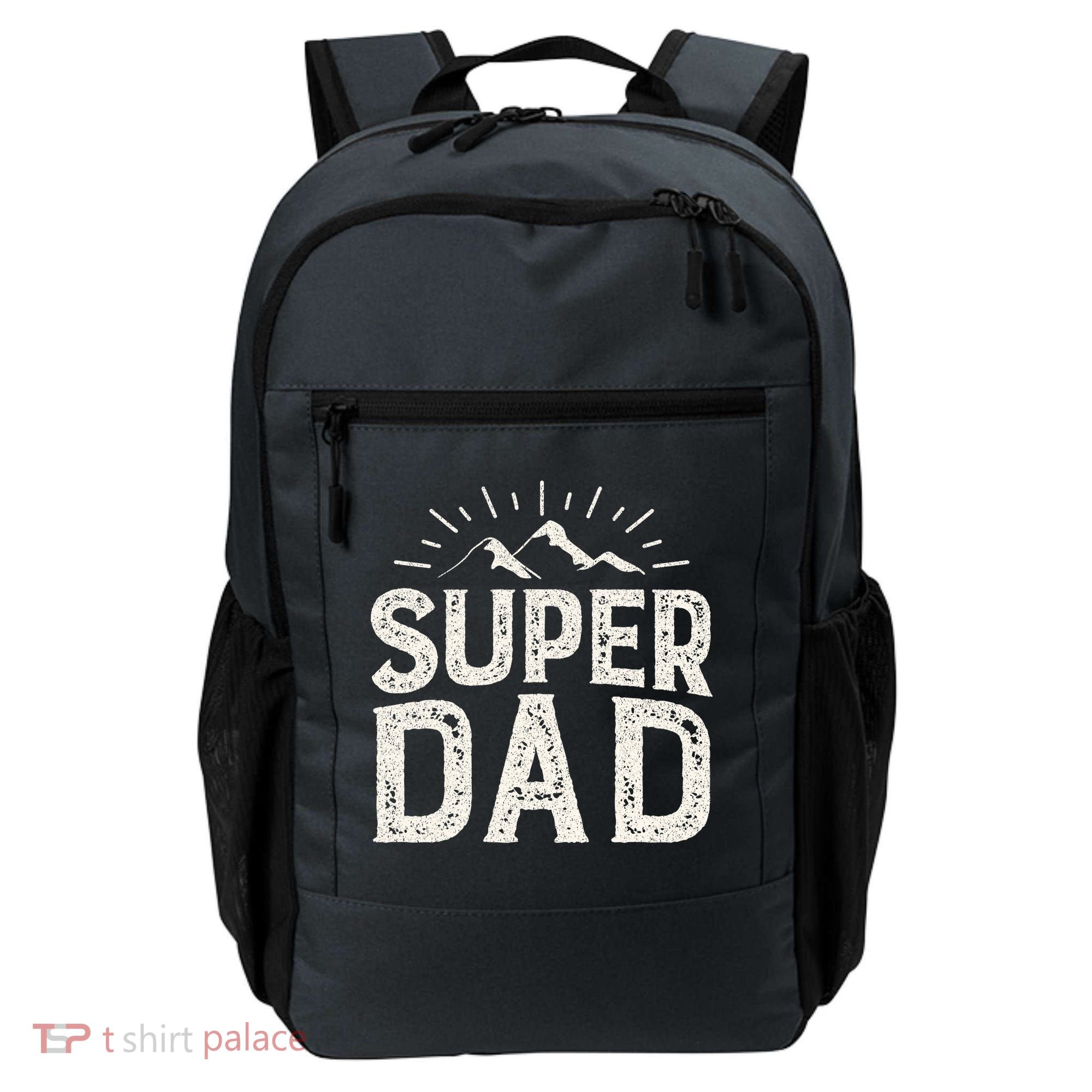 Super Dad Gift For Father's Day Backpack