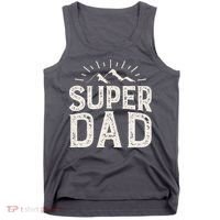 Super Dad Gift For Father's Day Tank Top thumb 0