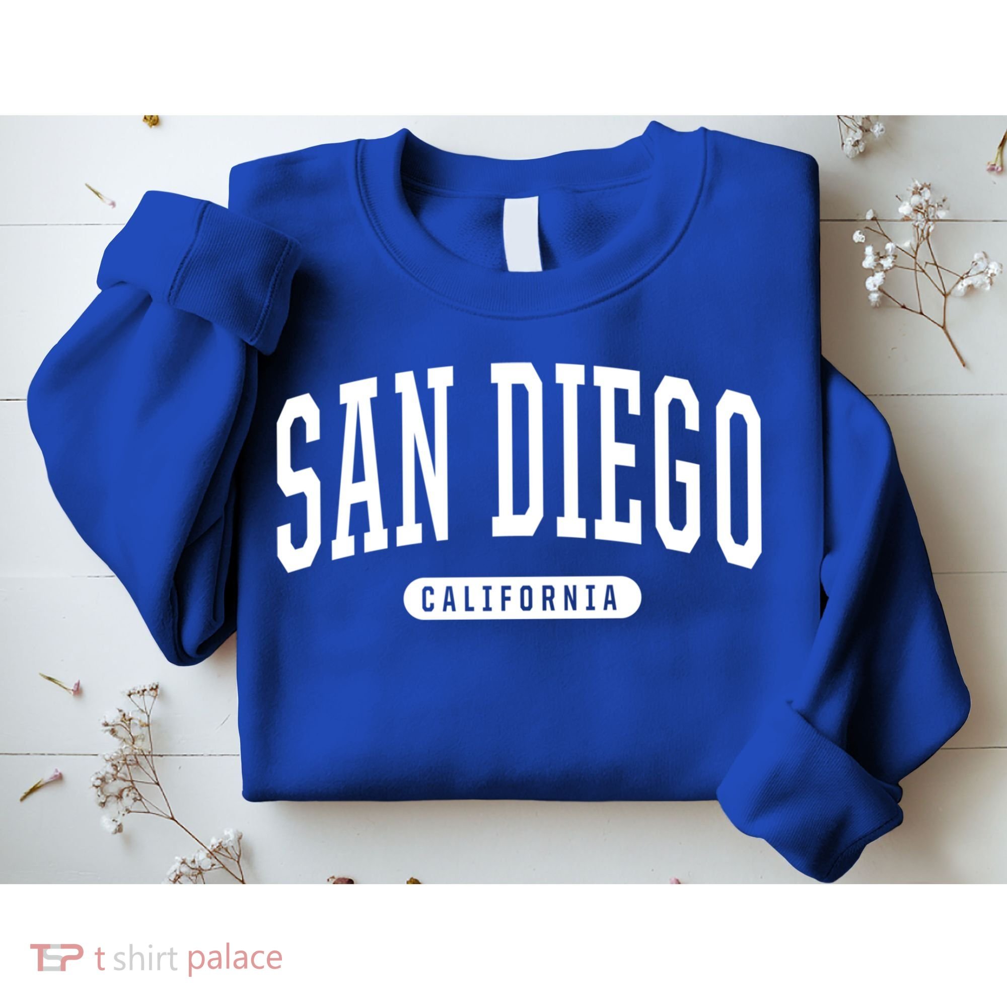 San Diego Gift College University Style Sd Ca Sweatshirt