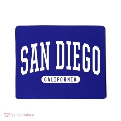 San Diego Gift College University Style Sd Ca Mousepad