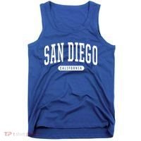 San Diego Gift College University Style Sd Ca Tank Top thumb 0