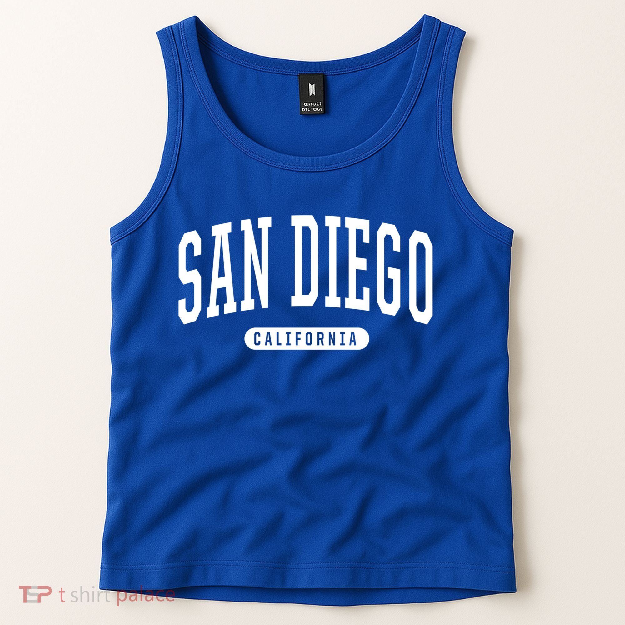 San Diego Gift College University Style Sd Ca Tank Top