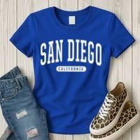 San Diego Gift College University Style Sd Ca Women's T-Shirt thumb 3