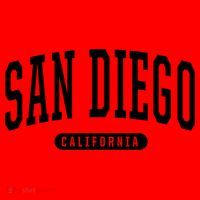 San Diego Gift College University Style Sd Ca Santa Hat thumb 1