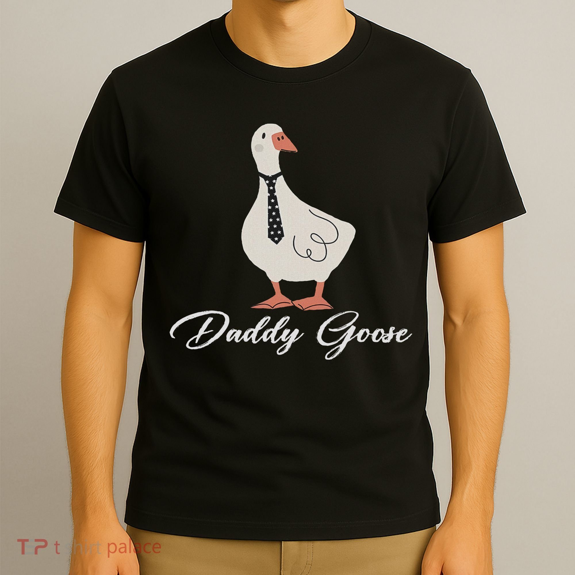 Silly Daddy Goose And Silly Mama Goose Matching Goose Family T-Shirt