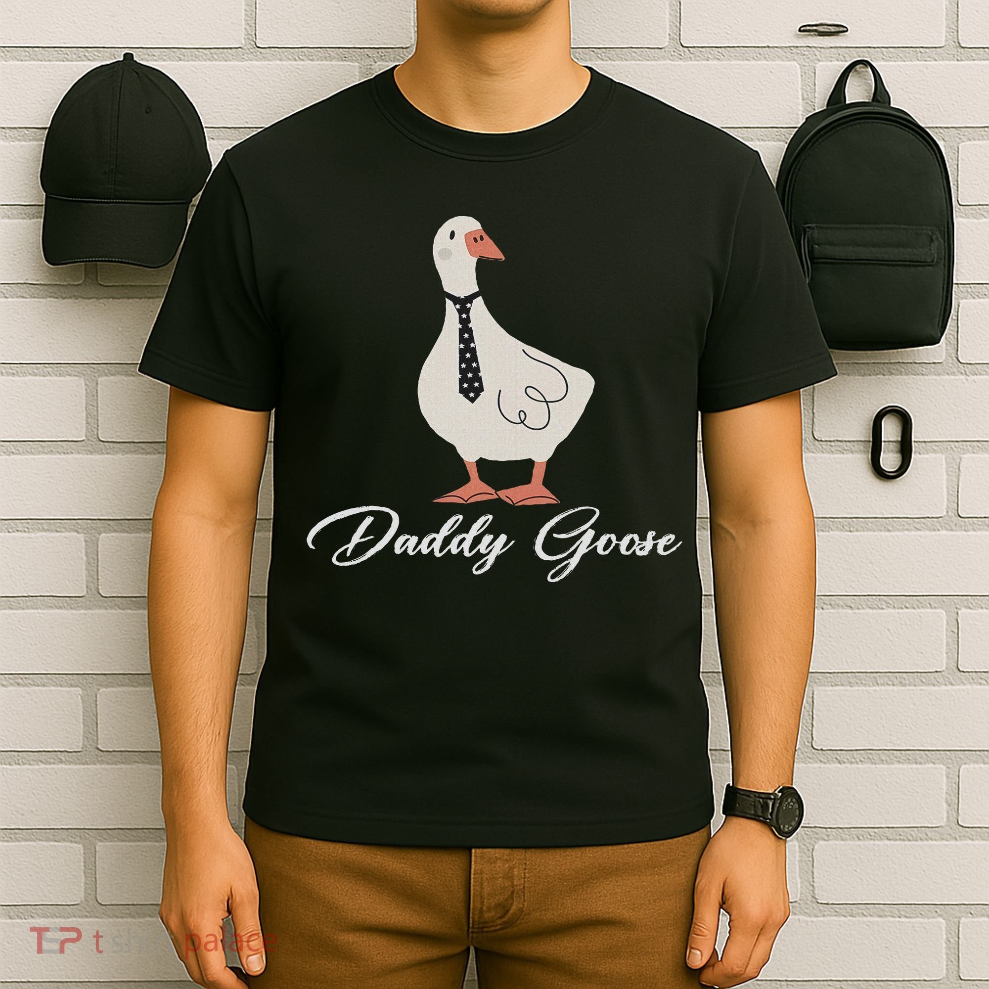 Silly Daddy Goose And Silly Mama Goose Matching Goose Family T-Shirt