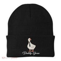 Silly Daddy Goose And Silly Mama Goose Matching Goose Family Beanie thumb 0