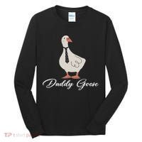 Silly Daddy Goose And Silly Mama Goose Matching Goose Family Tall Long Sleeve Shirt thumb 0