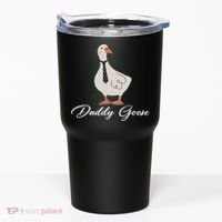 Silly Daddy Goose And Silly Mama Goose Matching Goose Family Tumbler thumb 0