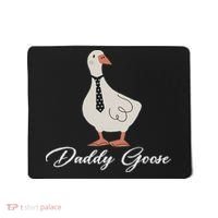 Silly Daddy Goose And Silly Mama Goose Matching Goose Family Mousepad thumb 0