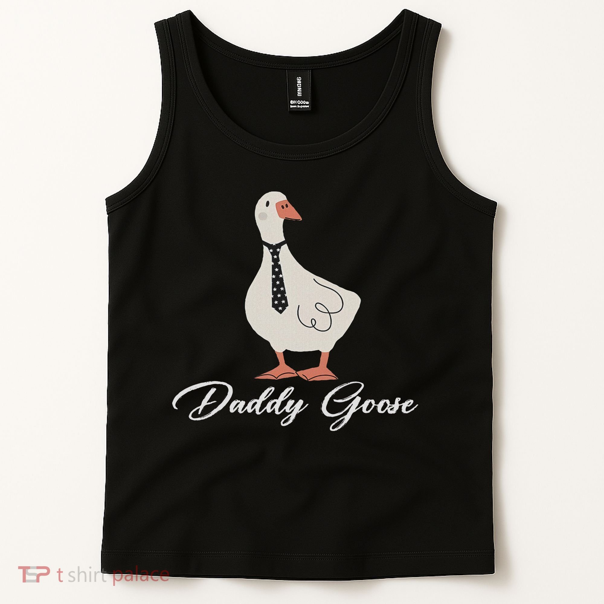 Silly Daddy Goose And Silly Mama Goose Matching Goose Family Tank Top