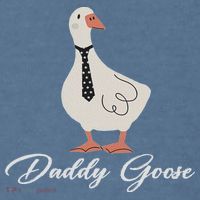 Silly Daddy Goose And Silly Mama Goose Matching Goose Family Garment-Dyed Sweatshirt thumb 2