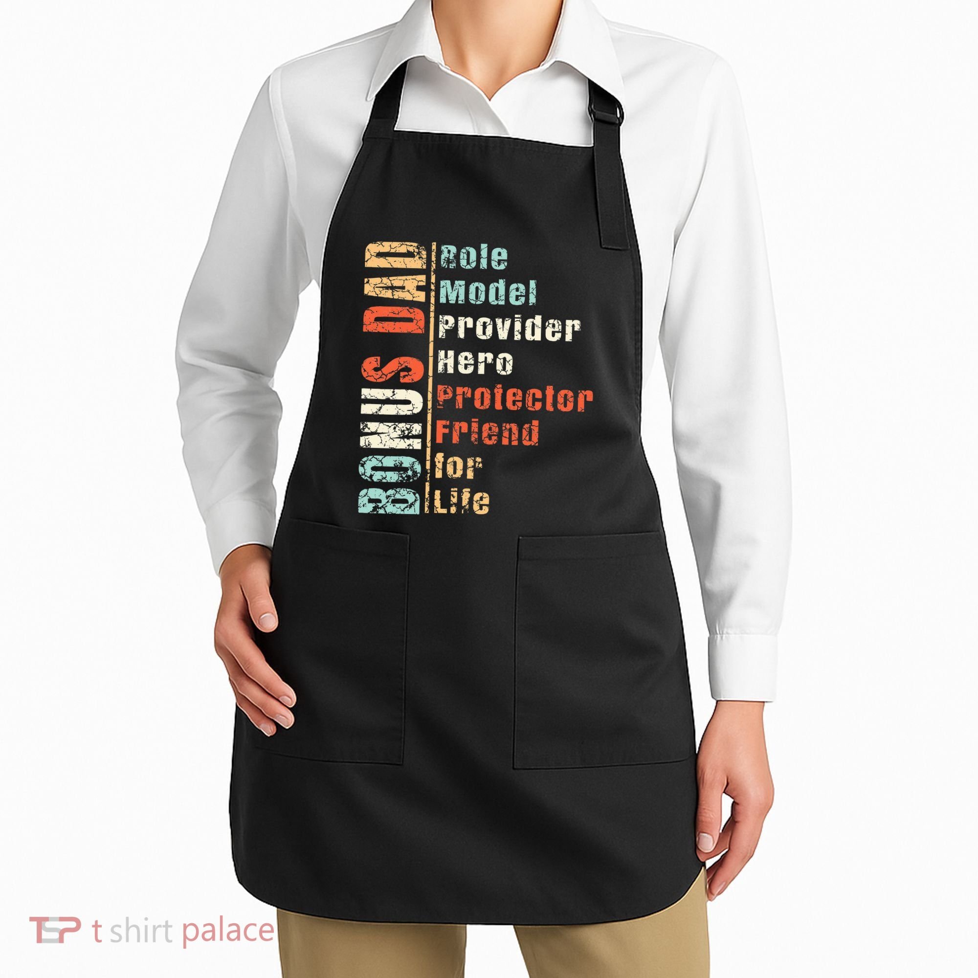 Step Dad Gift Best Bonus Dad Ever For Stepdad Apron
