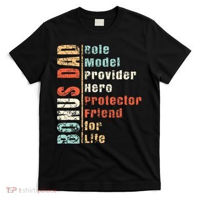 Step Dad Gift Best Bonus Dad Ever For Stepdad T-Shirt