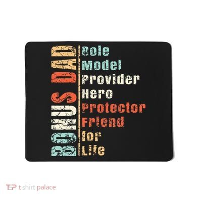 Step Dad Gift Best Bonus Dad Ever For Stepdad Mousepad