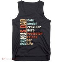 Step Dad Gift Best Bonus Dad Ever For Stepdad Tank Top thumb 0