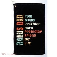 Step Dad Gift Best Bonus Dad Ever For Stepdad Golf Towel thumb 0