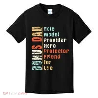 Step Dad Gift Best Bonus Dad Ever For Stepdad Kids T-Shirt thumb 0