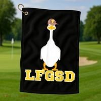 San Diego Goose LFGSD Golf Towel thumb 1