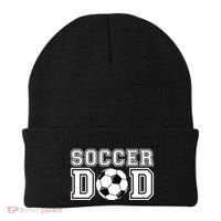 Soccer Dad Gift Soccer Gift For Father Dad Soccer Gift Beanie thumb 0